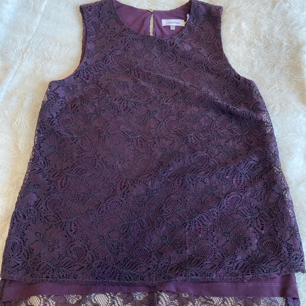 Calvin Klein lace top